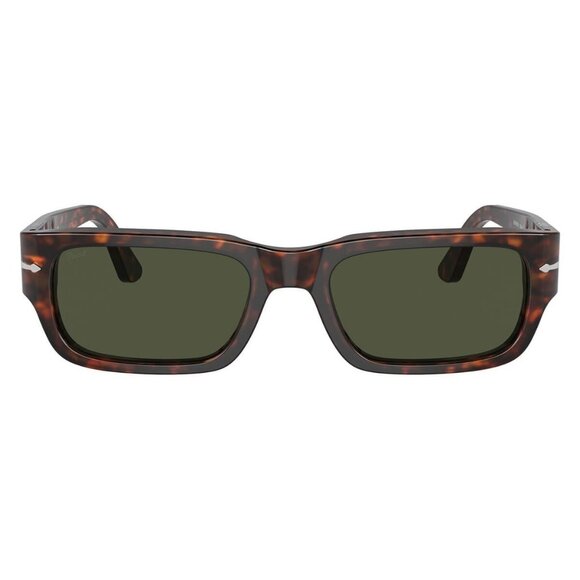 New PERSOL Adrien Havana Rectangle PO3347S 24/31 Sunglasses Women - Picture 2 of 6